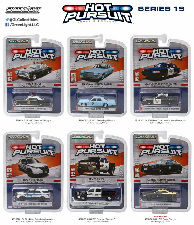 greenlight diecast police cars