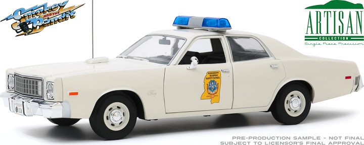 GREENLIGHT 19076 1:18 1975 PLYMOUTH FURY CHICKASAW COUNTY SHERIFF Cars ...